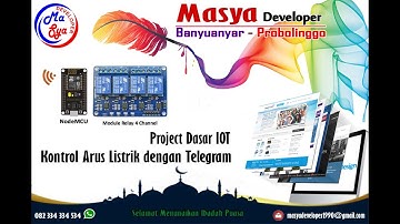 Project IOT Kontrol Lampu dengan Telegram