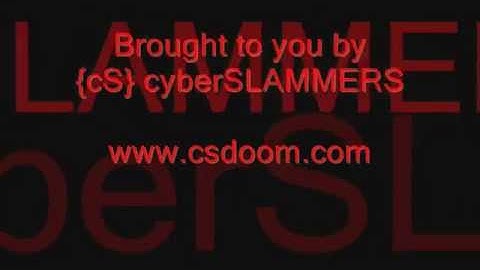 Doom3 Cyberslammer clan training vid...Dodging bullets