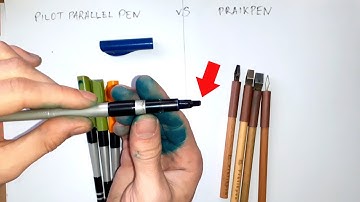 PILOT PARALLEL PEN vs. PRATIK PEN (WHICH PEN IS BETTER??)