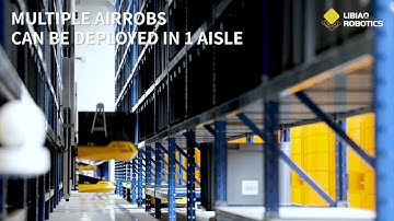 Multi-AirRob Deployment in a Single Aisle: Efficient Space Utilization