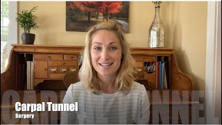 Carpal Tunnel Release What to Expect