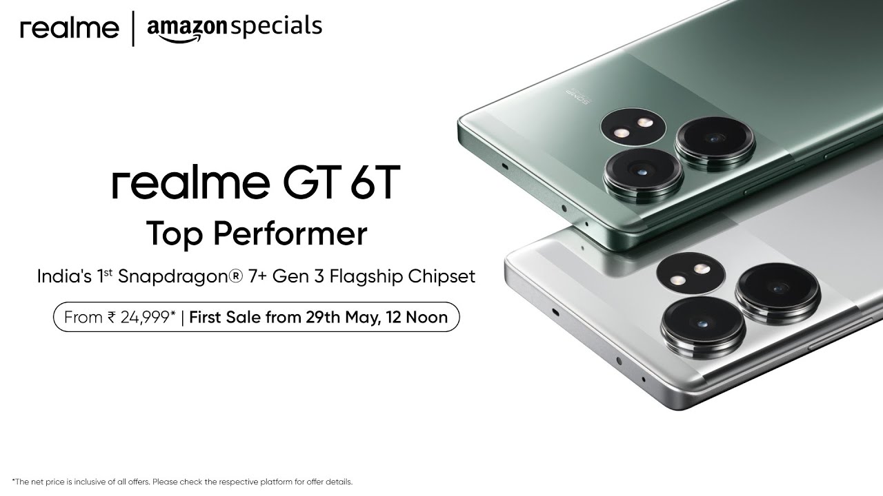 The GT series comeback in all its glory | realme GT 6T