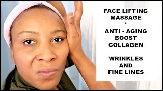 50 look 30 | MY ANTI - AGING FACE LIFTING MASSAGE ROUTINE, LIFT FIRM REDUCE WRINKLES, BOOST COLLAGEN