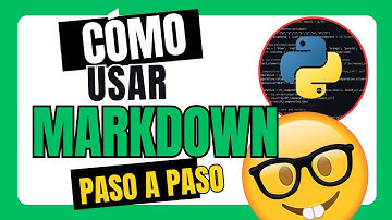 Cómo USAR MARKDOWN en VSCode | PYTHON para CIENCIA DE DATOS #2