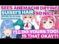 Anemachi Blow Dries Miko's Hair (Suisei, Fubuki, Mio / Hololive) [Eng Subs]