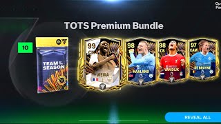 Opening TOTS Packs Until We Get Vieira, Haaland, Dijk, De Bruyne (No Clickbait)