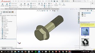 How to design Flanged bolt in solidworks by Mr. CAD Designer 27 views 2 days ago 5 minutes, 59 seconds