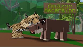 Jaguar DESTROYS tapir in a 1v1! Amazon Ascension Roblox