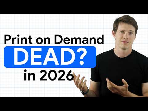 The truth about print on demand (is it still worth it in 2026?)