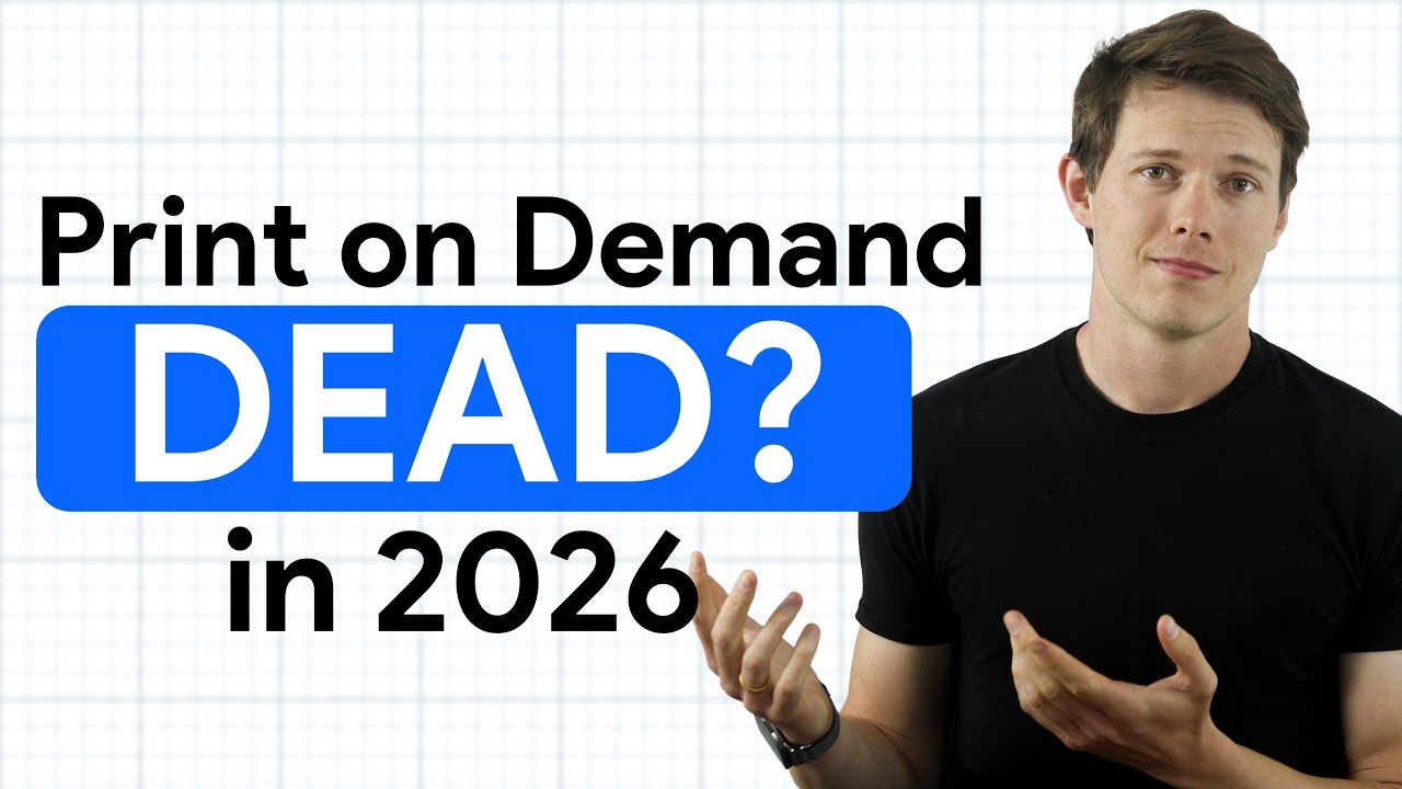 The truth about print on demand (is it still worth it in 2026?)