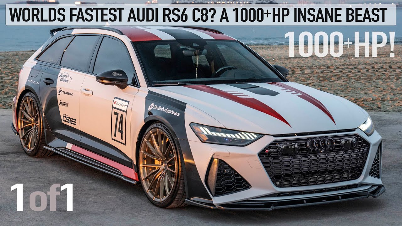 WORLDS FASTEST AUDI RS6 C8? 1of1 1000+HP STAGE 3 BEAST - 2.7 SEC TO 100KM/H - INSANE SOUNDS & SP