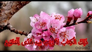 الورد اليومي للقرآن الكريم.سورة الفاتحة و بداية البقرة.ص 3 و4 حتى لانكون هاجرين للقران اقراها