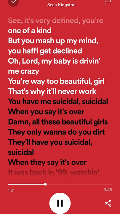 Sean Kingston - Beautiful Girls (lyrics) #lyrics #spotify #seankingston #beautiful