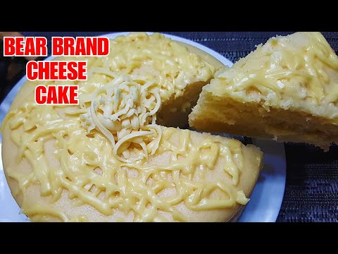 No Bake BEAR BRAND CHEESE CAKE 💓 | How To Make Bear Brand Cheese Cake Without Oven