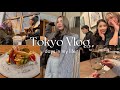 【Tokyo Vlog】いろんな人に会った数日💖✨視聴者にも会えた💕誕生日お祝い/ディナー/ネイル/エステ