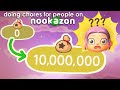 from 0 bells to millions on Nookazon