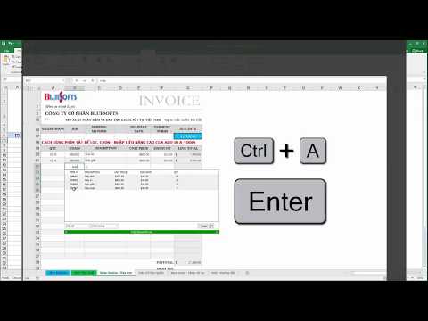 Hướng dẫn phím tắt nhập liệu nhanh trong Excel với Nhập liệu nâng cao của Add-in A-Tools