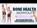 Bone Health Workout Level 2 | Strength and Stability Routine for Stronger Bones