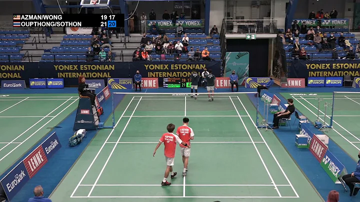 Match point - Azman / Wong vs Oupthong / Sothon - ...