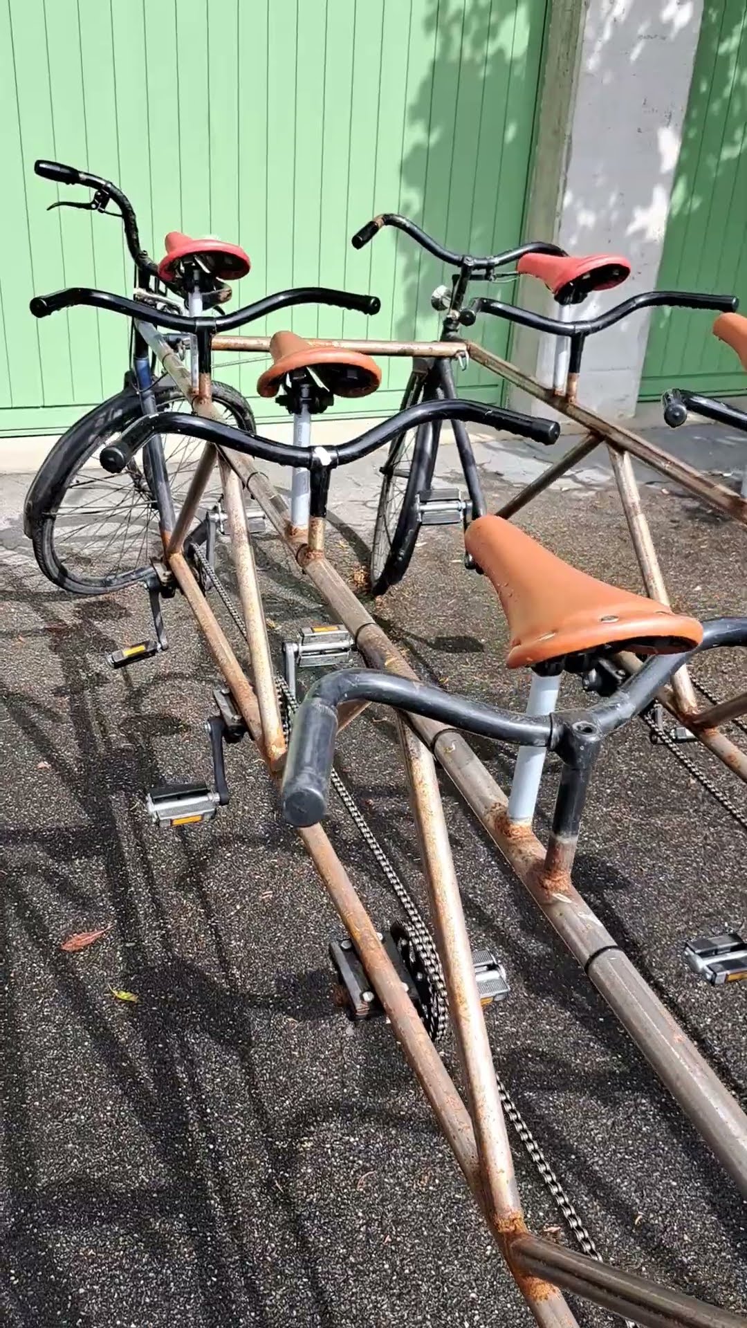 Par Bikes side by side tandem bike