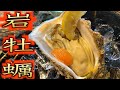 【開け方】【捌き方】超超濃厚！　瀬戸内　広島県産　天然とれたての極大岩牡蠣がクリーミーすぎて圧勝する物語！