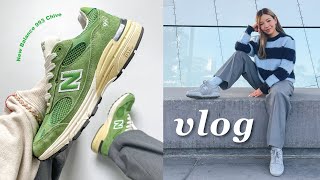VLOG | Unboxing New Balance 993 Chive, Yeezy Pods & Merch +  Favourite Restaurant In Melbourne