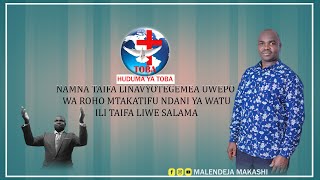 NAMNA TAIFA LINAVYOTEGEMEA UWEPO WA ROHO MTAKATIFU NDANI YA WATU ILI TAIFA LIWE SALAMA.