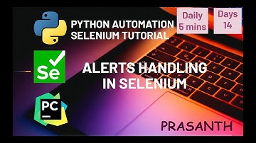 Day 14 Handle Alerts | Selenium Python Automation Tutorial #python #selenium #alert #software