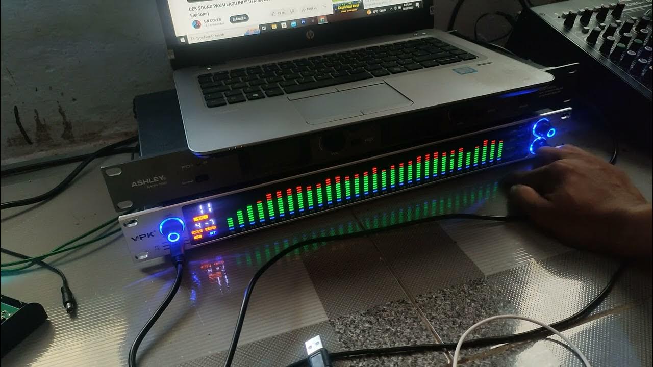 Cara setting equalizer digital vpk dan menyimpan hasil setting ngannya