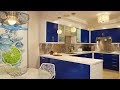 ИНТЕРЬЕР СИНИЙ цвет дизайн Design solutions in the interior of the house and apartment.