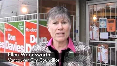 Ellen Woodsworth's Endorsement of Don Davies