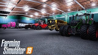 PLACEABLE VEHICLE & DRIVE THROUGH HALLS - Farming Simulator 19 Mods #19 | Radex