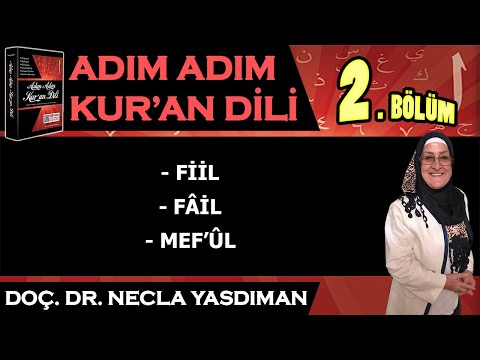 Adım Adım Kur'an Dili Kitabından 2.BÖLÜM (Sayfa 12-21 Arası) Necla Yasdıman ile Arapça Dersleri