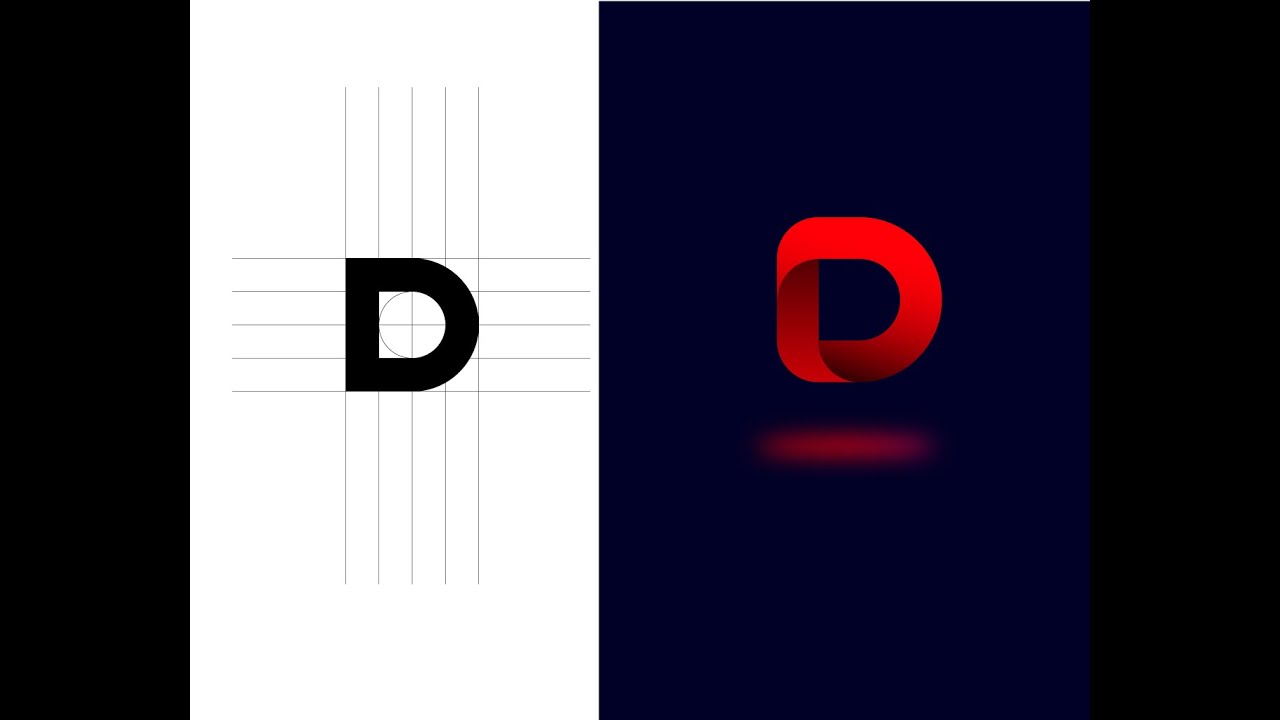 how-to-create-3d-alphabet-logo-adobe-illustrator-tutorial-d-logo