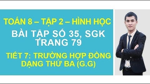 Bài 35 trang 79 toán 8 tập 2 năm 2024