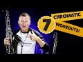 7 Chromatic workouts for saxophone - Free online saxophone lessons from Sax School