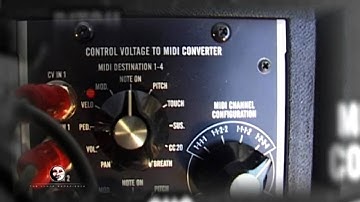 MOONMODULAR world premiere@Frankfurt Music Fair 2009: The Quad CV2MIDI converter M552