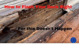 How to Flash a Deck Ledger and Stop Water From Rotting Your Deck and House