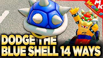 14 Ways To Dodge The Blue Shell Every Time in Mario Kart!