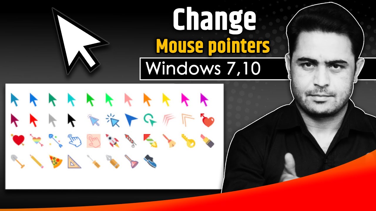 how to change mouse pointer in windows 10 | change your mouse cursor ...