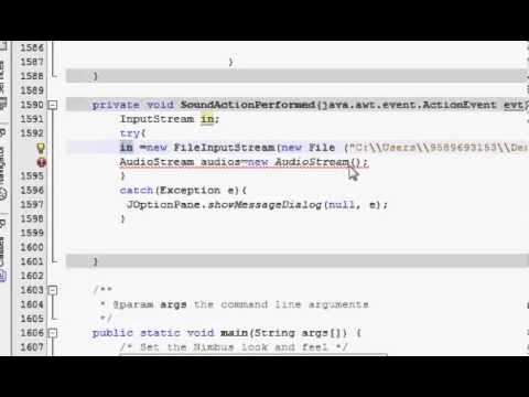 How to play sound in Java - YouTube