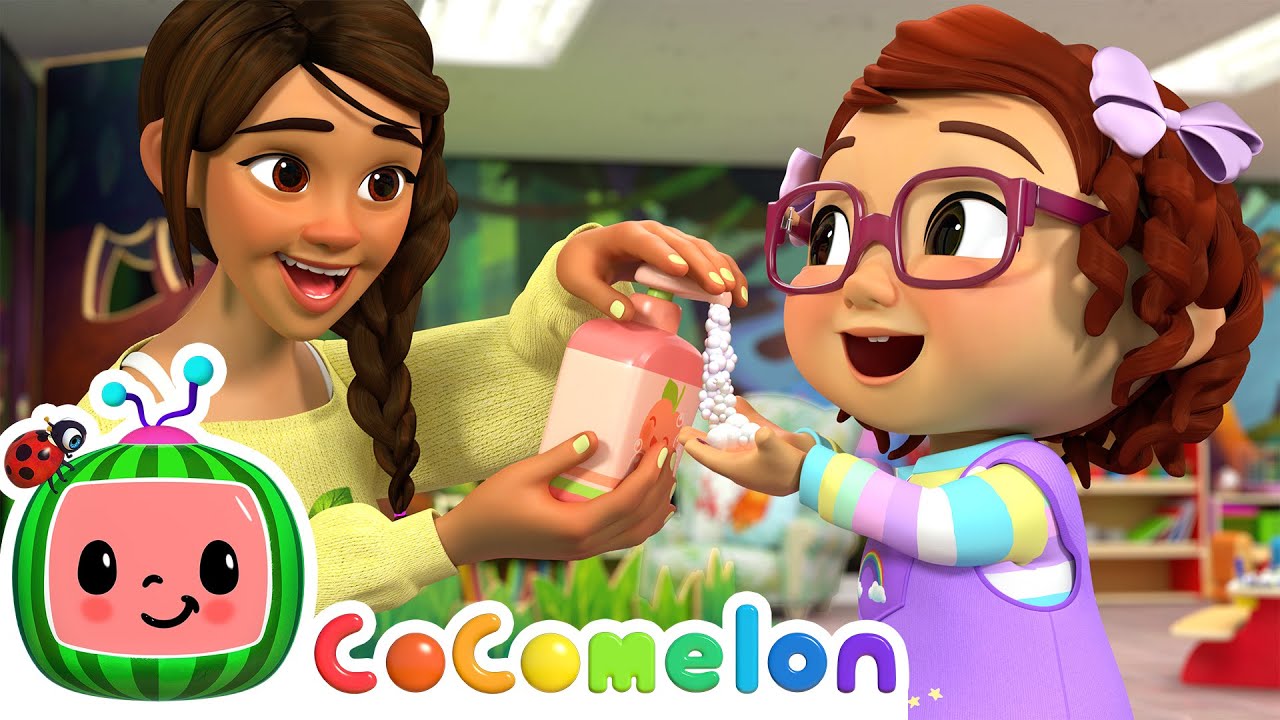 ⁣Wash Your Hands Song | CoComelon Nursery Rhymes & Healthy Habits for Kids