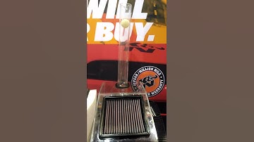 Performance Air Filter Vs Stock Air Filter