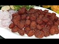 Crispy soya chunks  soya chunks fry  soya chunks fry recipe nishakakitchen