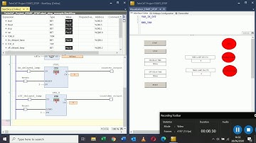 BECKHOFF TwinCAT 3 COUNT UP and COUNT DOWN with visualization