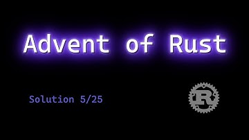 Day 5 - Advent of Code 2022 in Rust