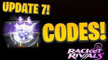 UPDATE 7! ALL NEWEST SECRET AWAKENING UPDATE 7 CODES FOR RACKET RIVALS! ROBLOX RACKET RIVALS CODES
