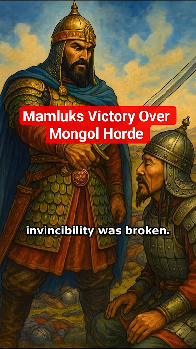The Day Mamluks Shattered the Invincible Mongol Horde: The Battle of Ain Jalut #history #mamluks