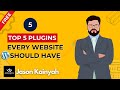 Top 5 Essential Free Plugins Every Website Should Have