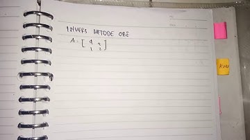 Matriks Invers Metode OBE